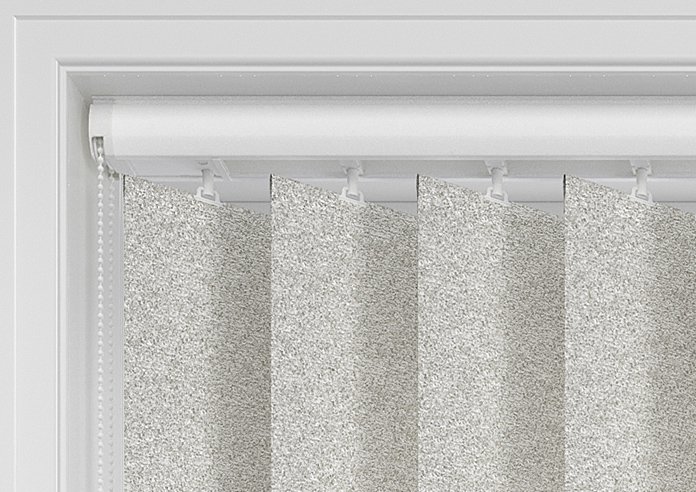 Shimmer (Blackout), Silver Birch - Vertical Blind - Image 12